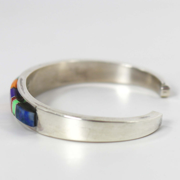 Multi-Stone Inlay Cuff