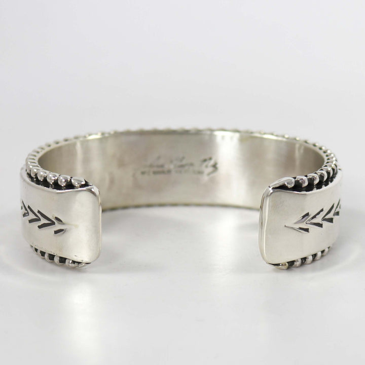 Gold on Silver Cuff