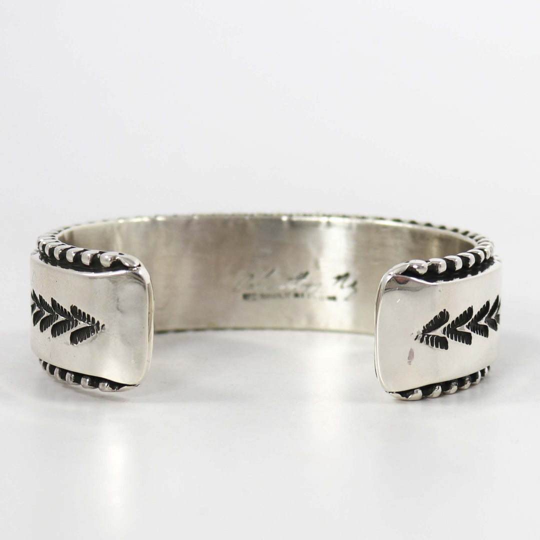 Gold on Silver Cuff