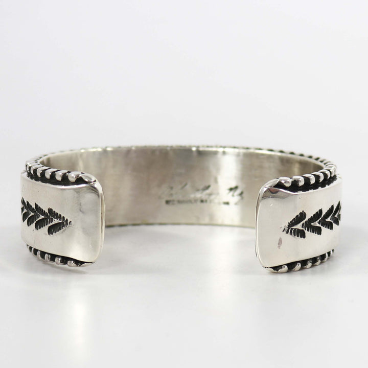 Gold on Silver Cuff
