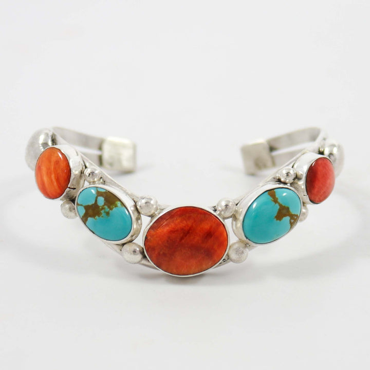 Turquoise and Spiny Oyster Cuff