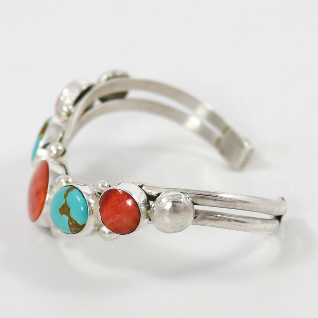 Turquoise and Spiny Oyster Cuff