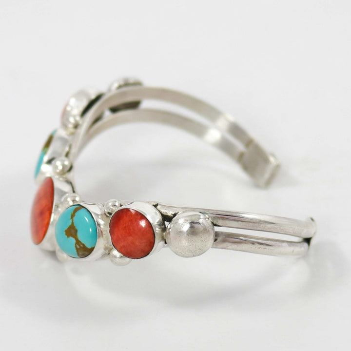 Turquoise and Spiny Oyster Cuff