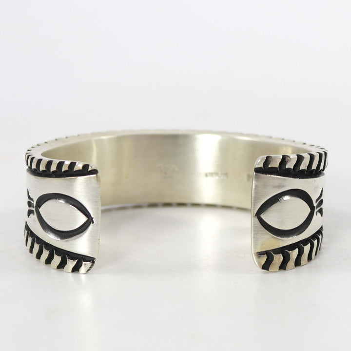 Gold on Silver Cuff