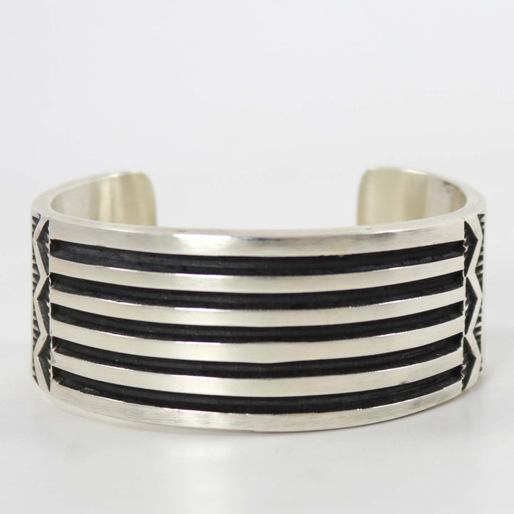 Silver Tracks Cuff
