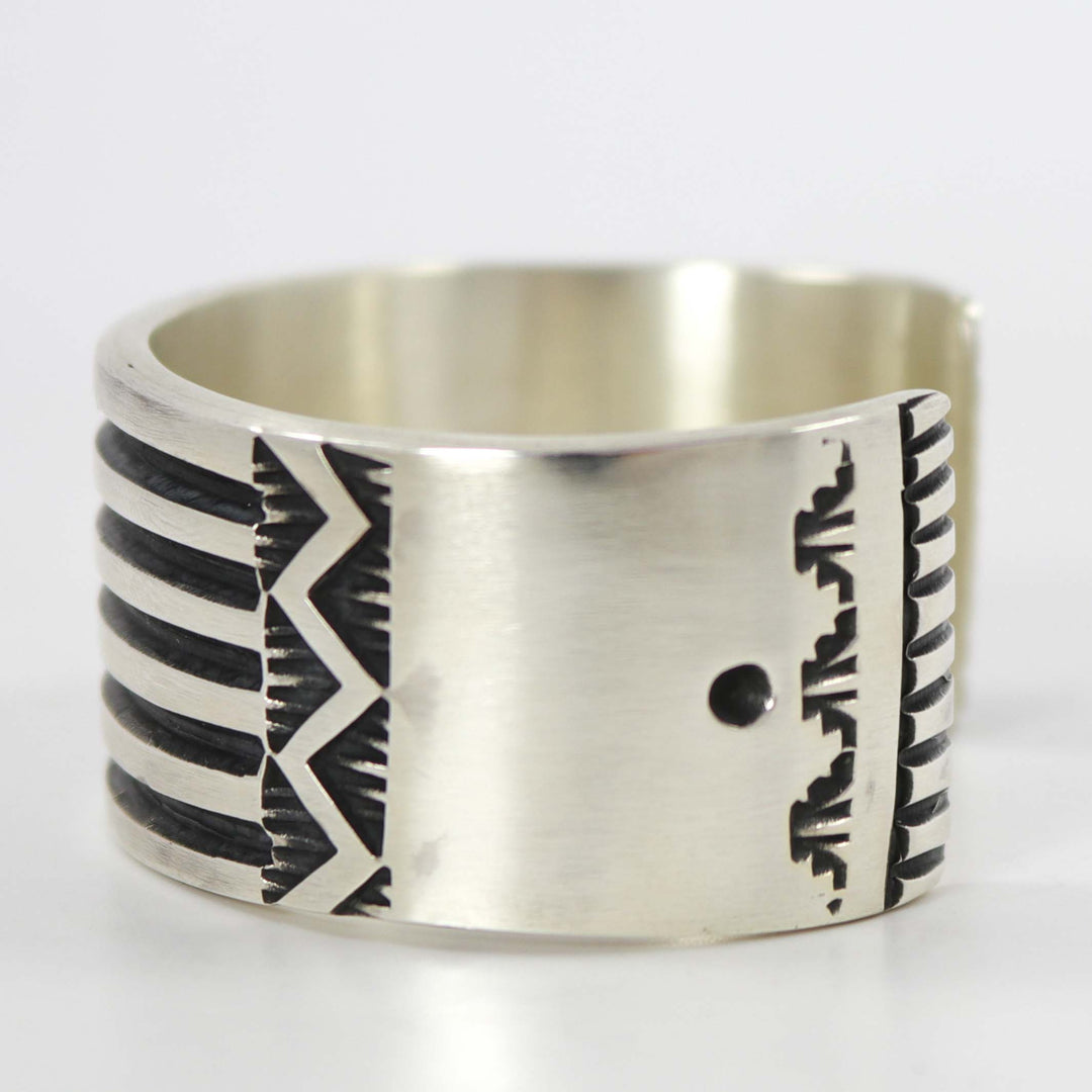 Silver Tracks Cuff