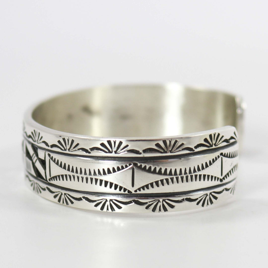 Silver Overlay Cuff