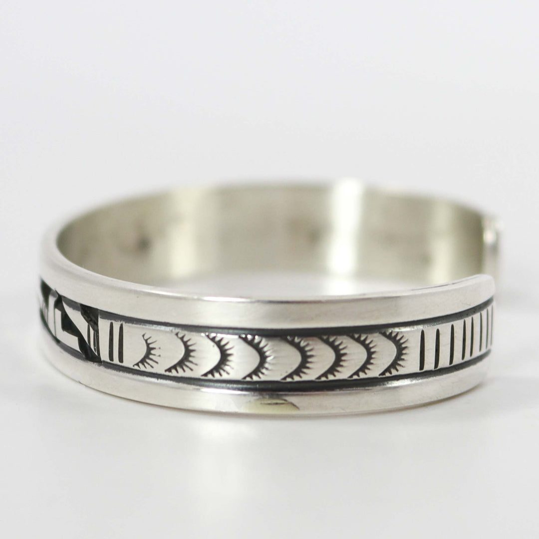 Silver Overlay Cuff