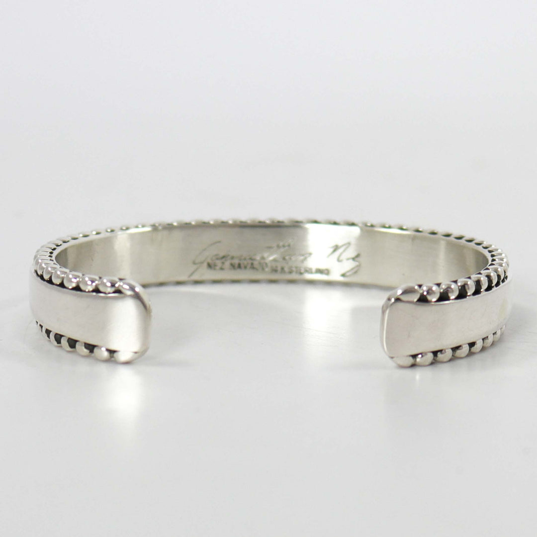 Gold on Silver Cuff