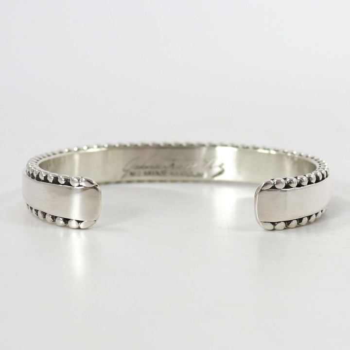 Gold on Silver Cuff