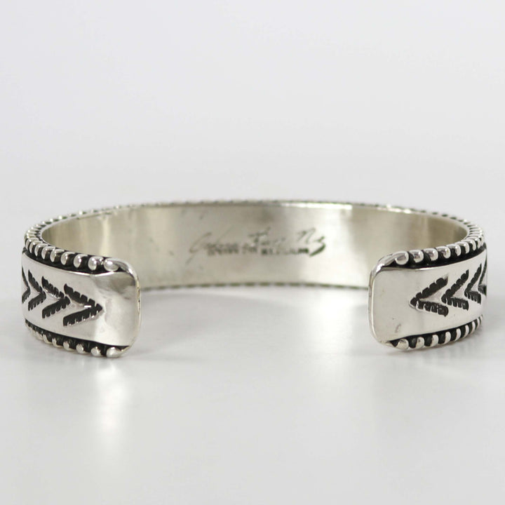 Gold on Silver Cuff