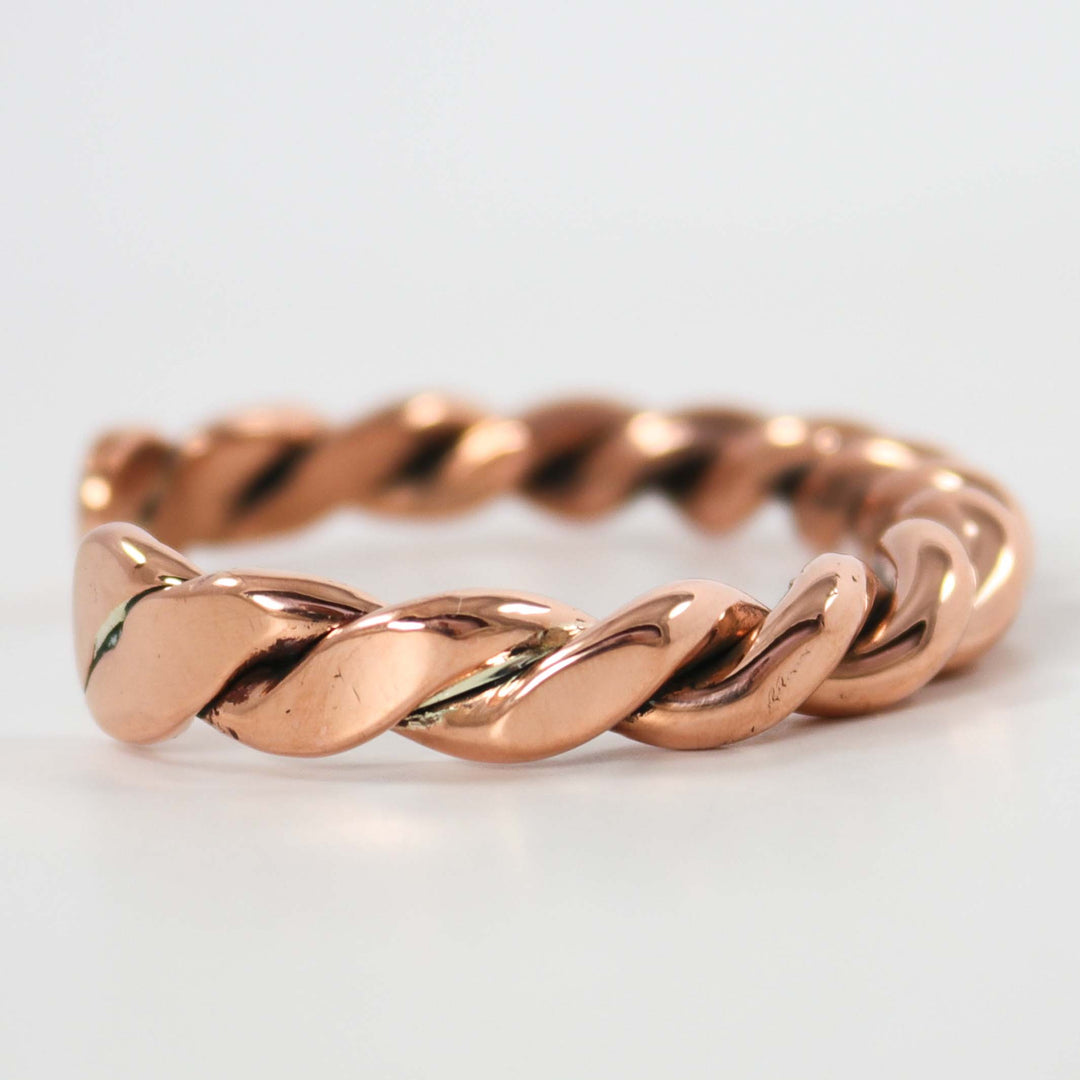 Copper Twist Cuff