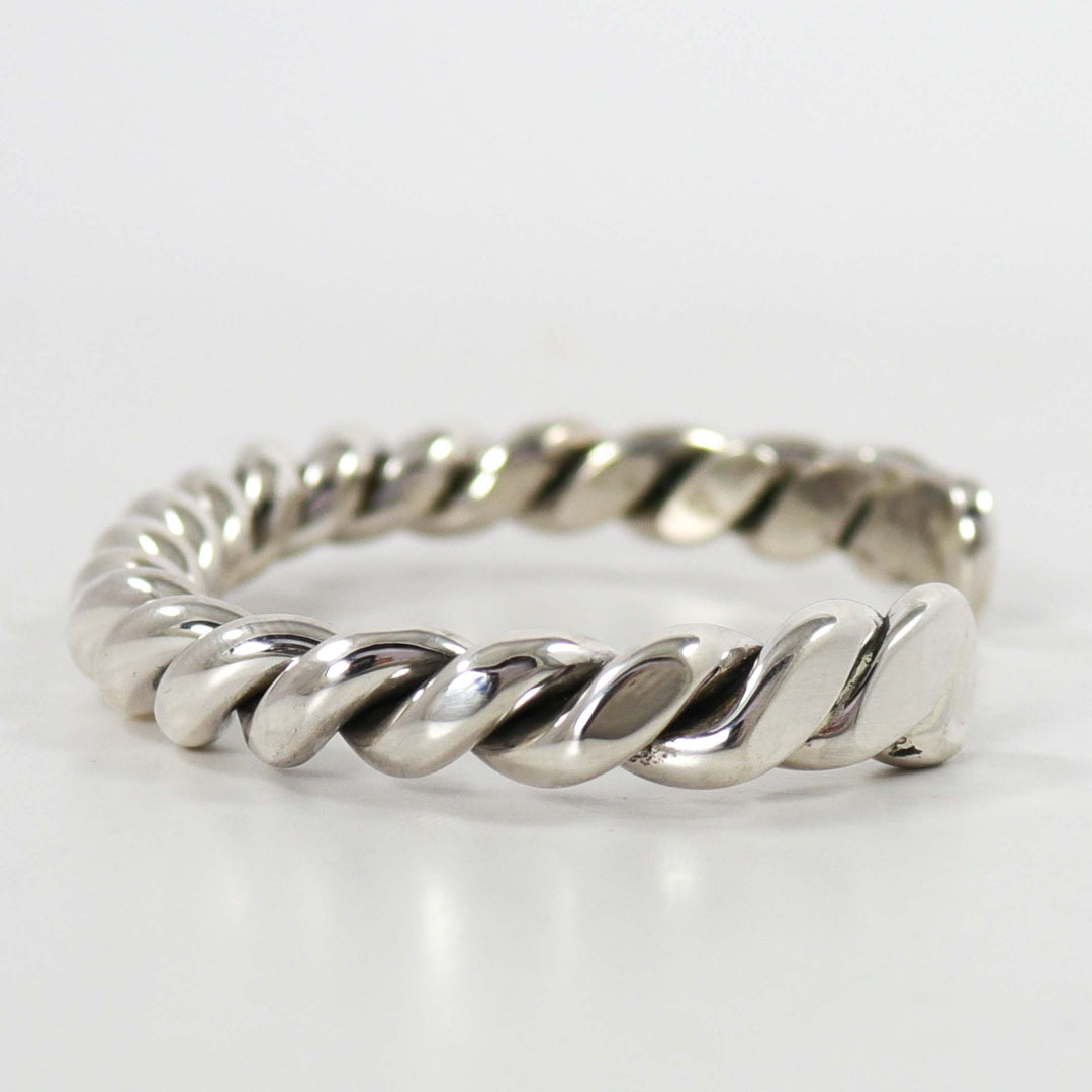 Silver Twist Cuff