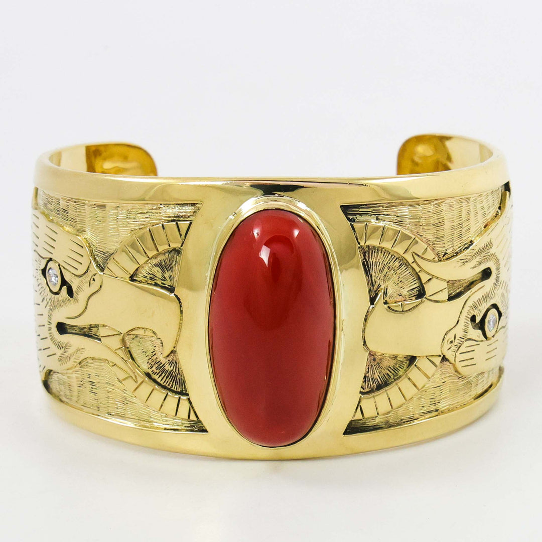 Eagle and Medicine Wheel Bracelet