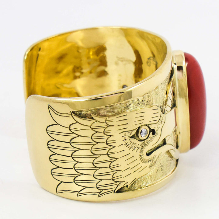 Eagle and Medicine Wheel Bracelet