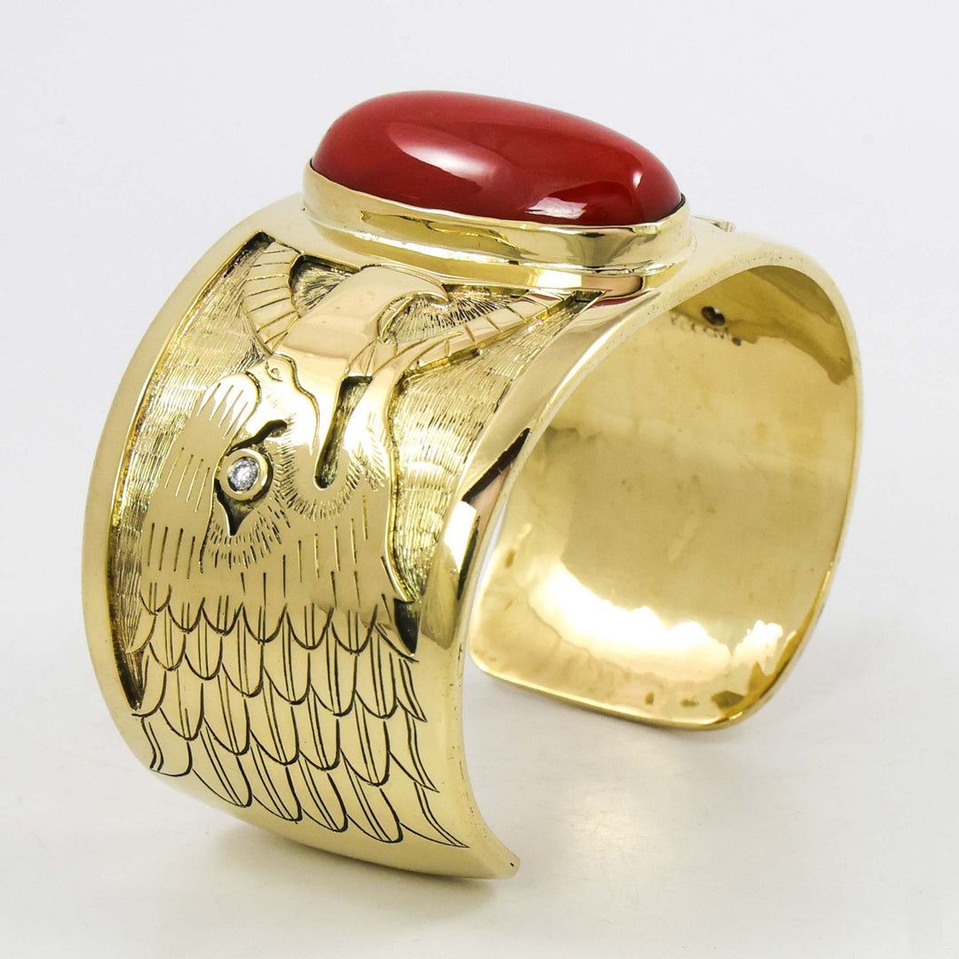 Eagle and Medicine Wheel Bracelet
