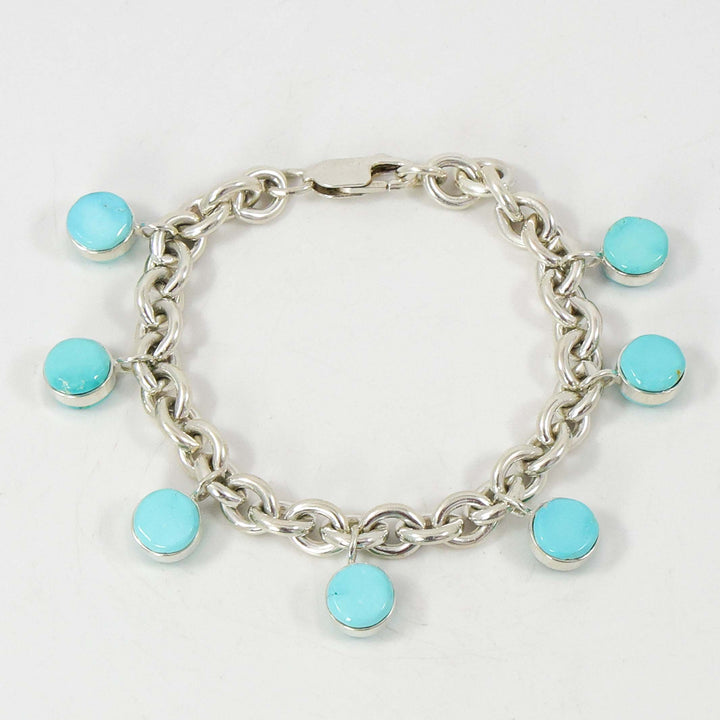 Fox Turquoise Charm Bracelet