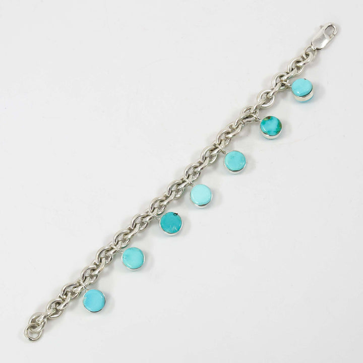Fox Turquoise Charm Bracelet