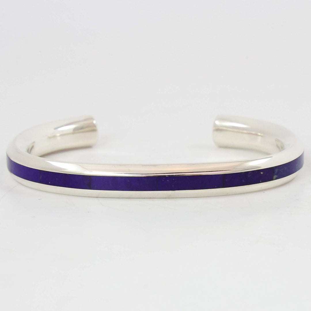 Lapis Inlay Cuff