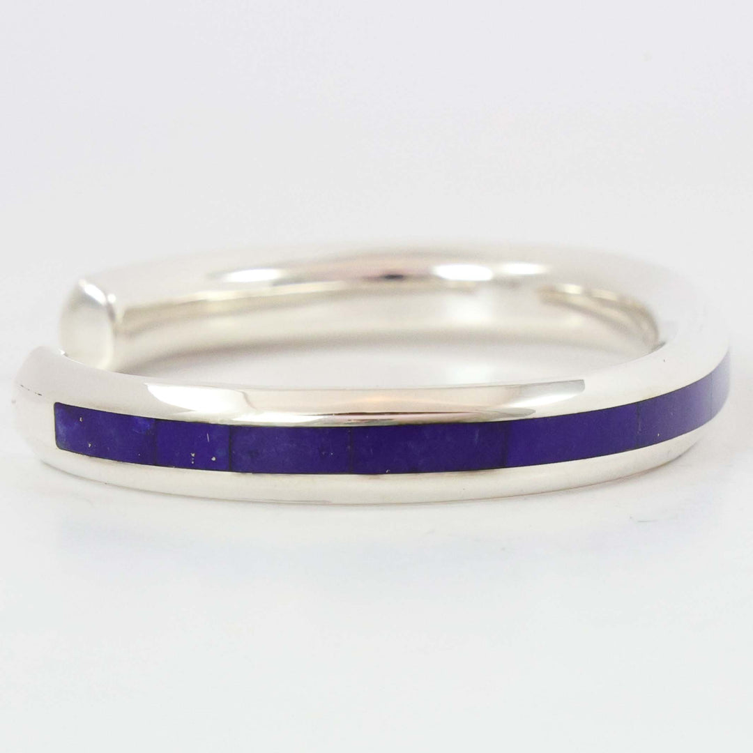 Lapis Inlay Cuff