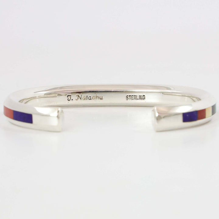 Multi-Stone Inlay Cuff