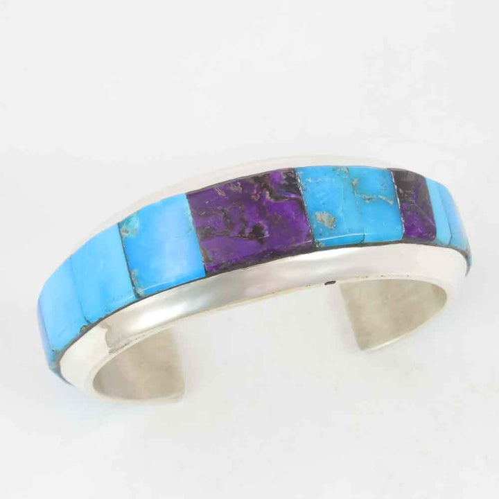 Turquoise and Sugilite Cuff