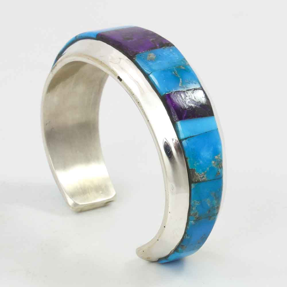 Turquoise and Sugilite Cuff