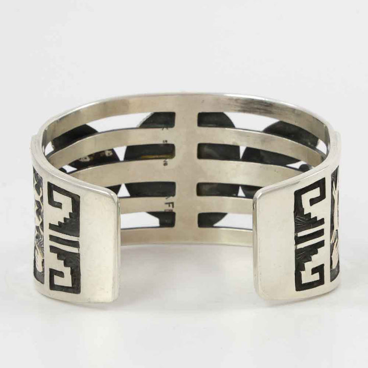 Bisbee Turquoise Petroglyph Cuff