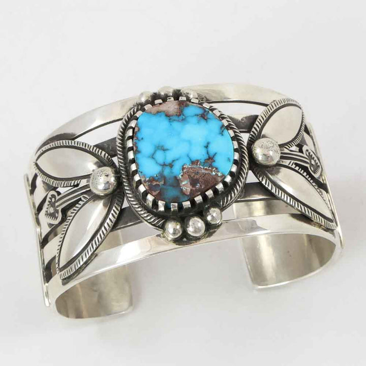 Bisbee Turquoise Petroglyph Cuff