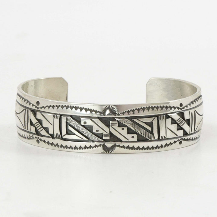 Silver Overlay Cuff