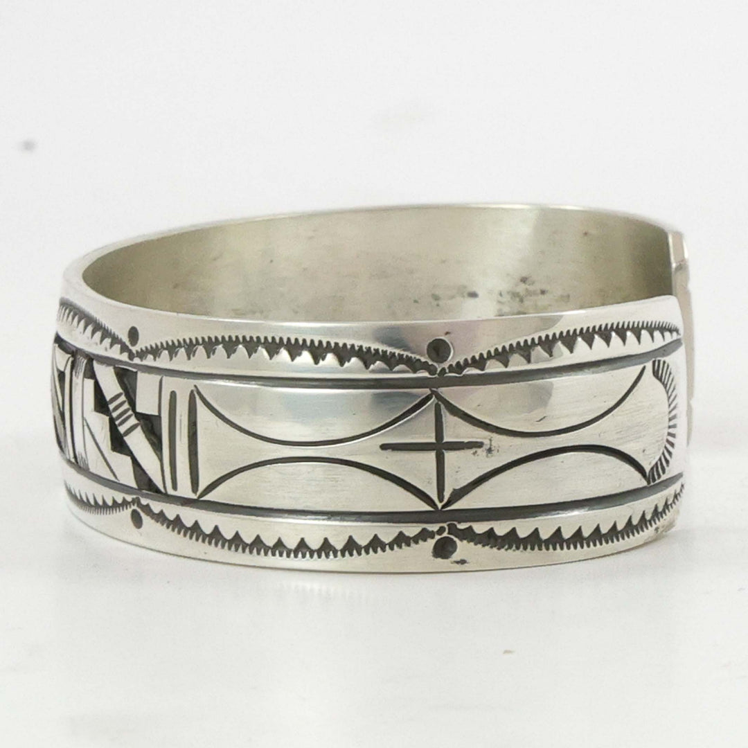 Silver Overlay Cuff