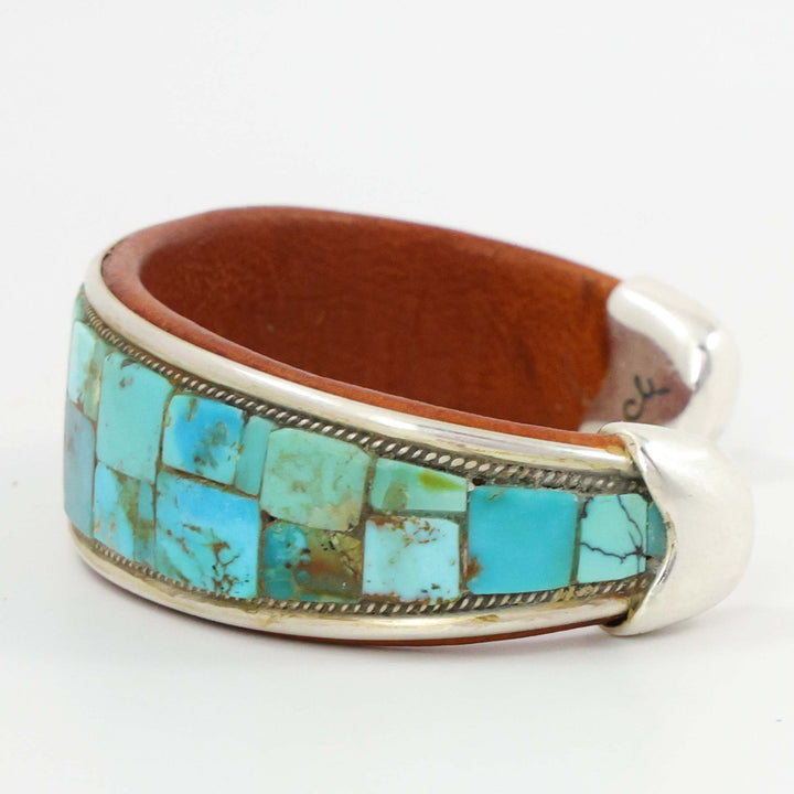 Turquoise Inlay Cuff