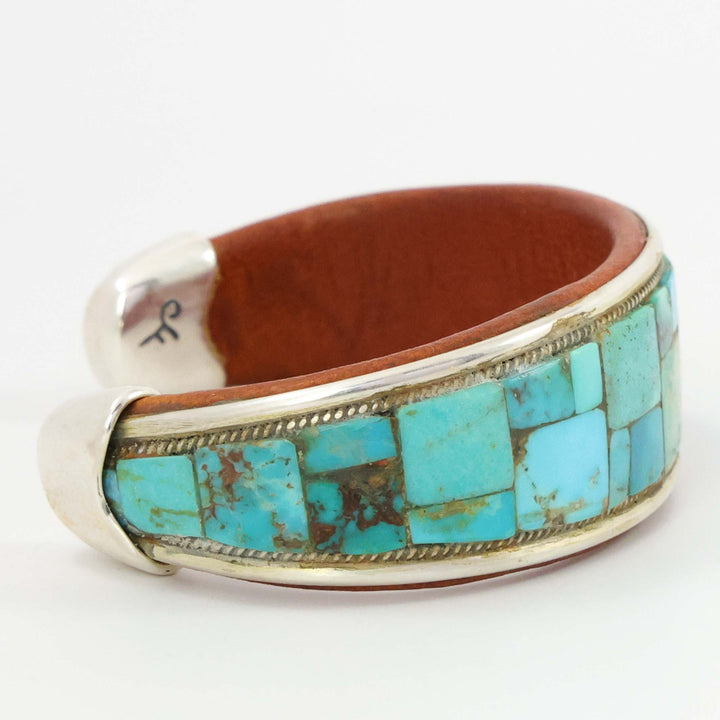 Turquoise Inlay Cuff
