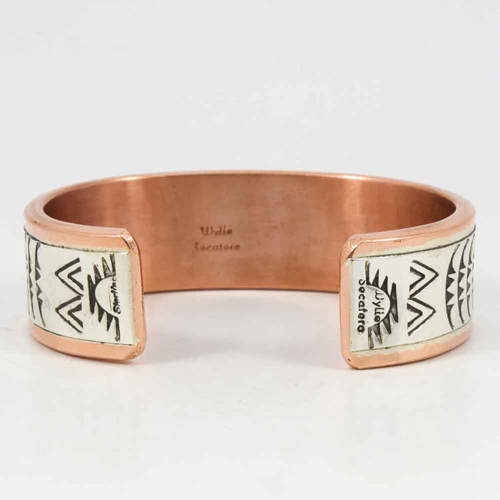 Silver on Copper Cuff