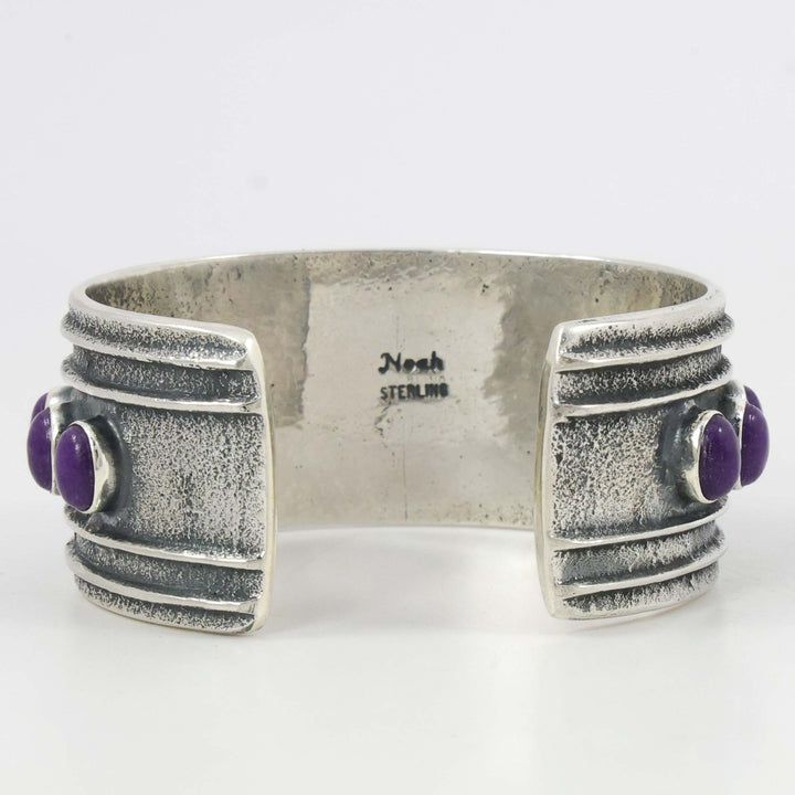 Sugilite and Chrysoprase Cuff
