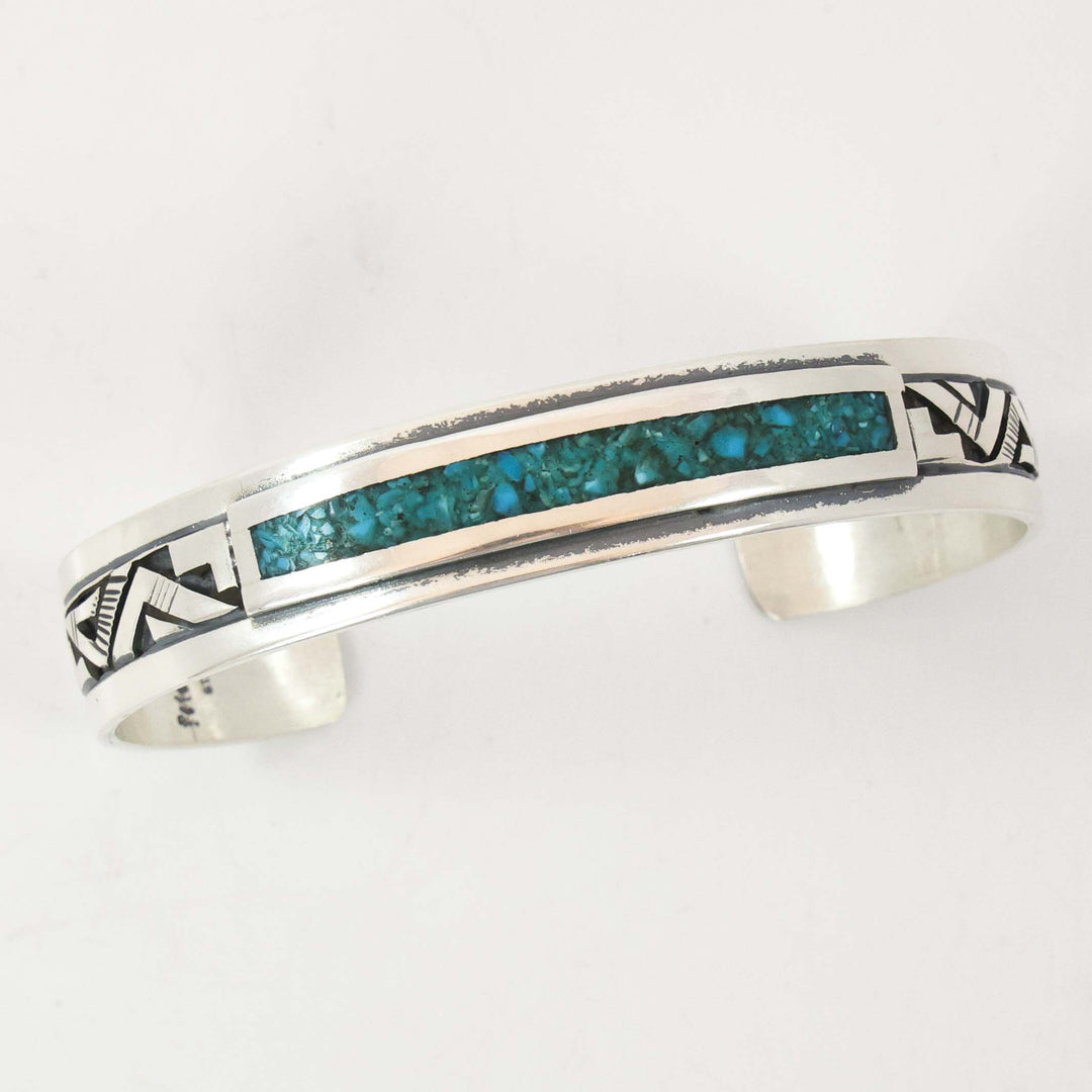 Turquoise Inlay Cuff