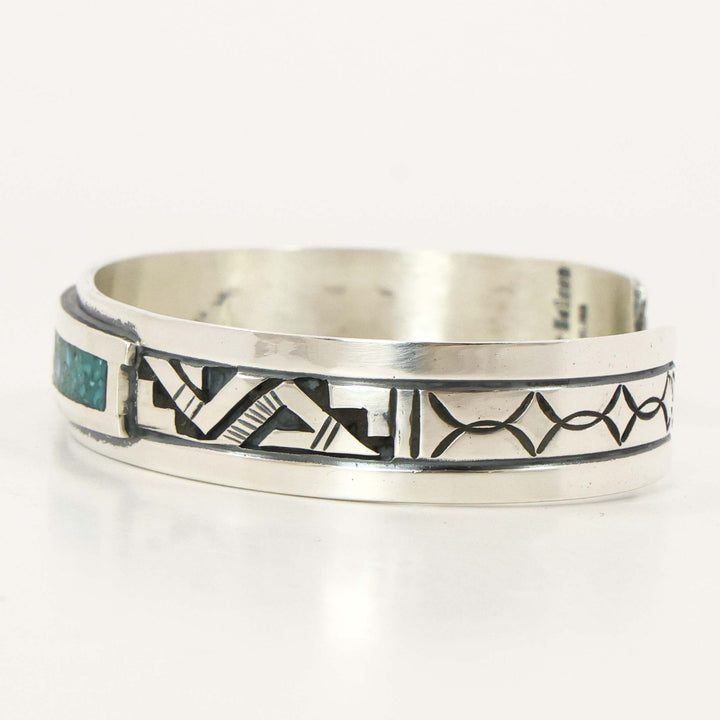 Turquoise Inlay Cuff
