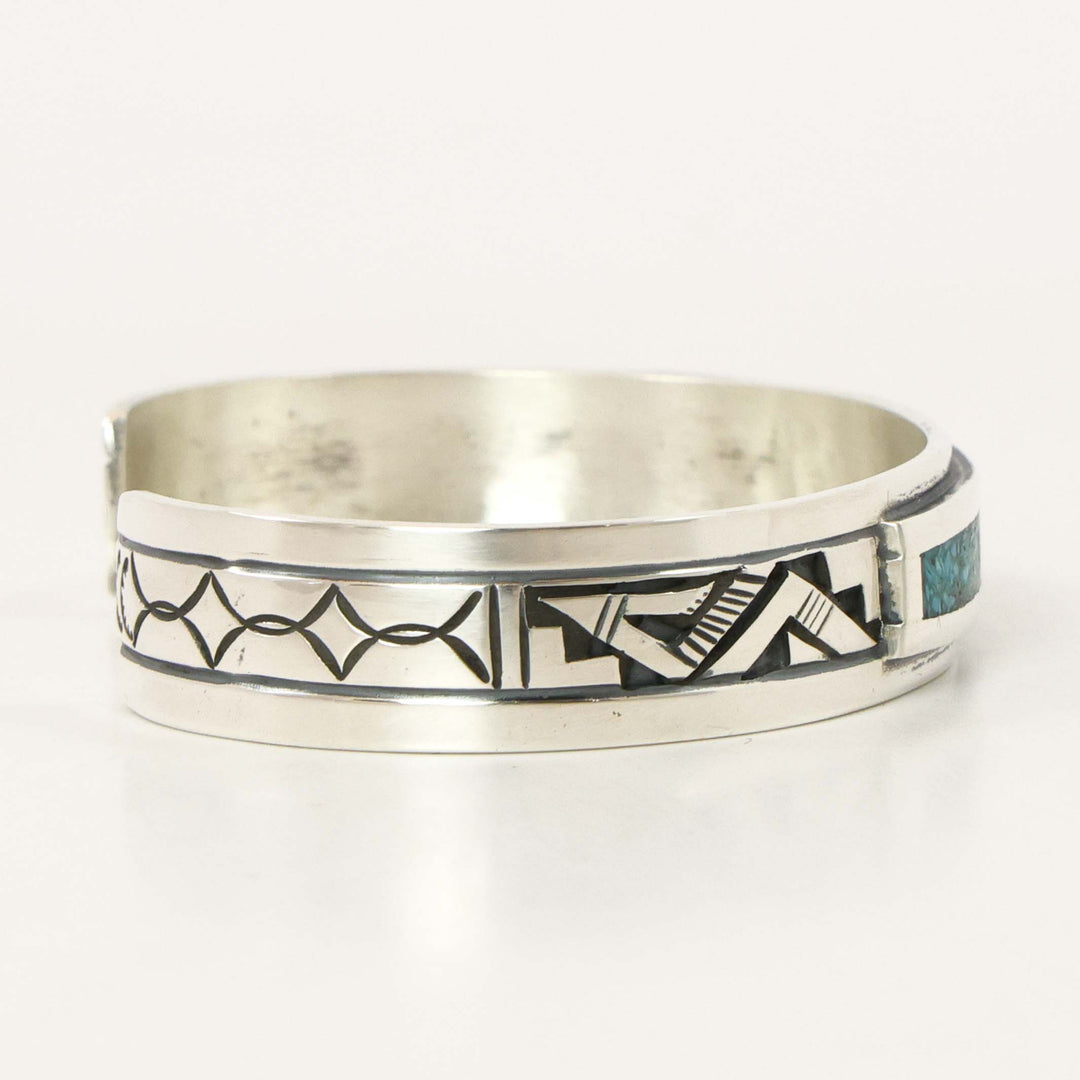 Turquoise Inlay Cuff