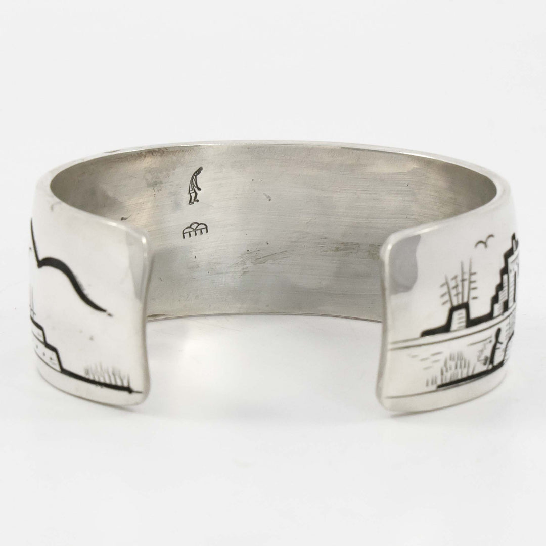 Village Scene Cuff