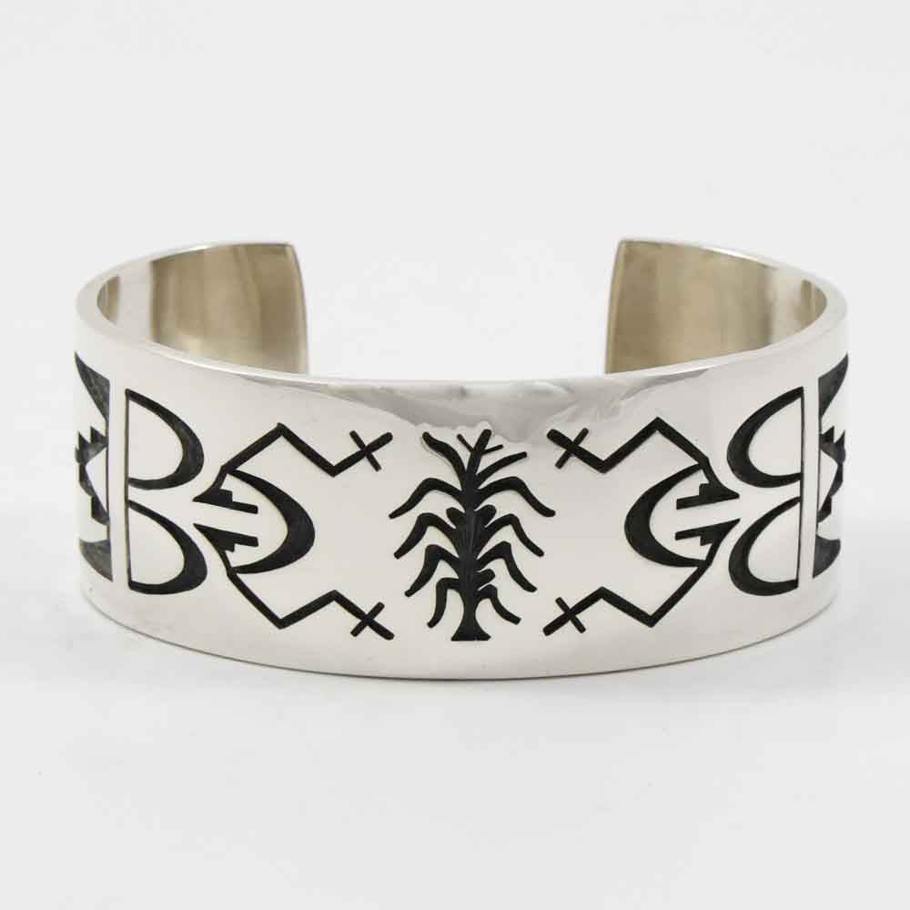 Corn and Rain Cloud Cuff