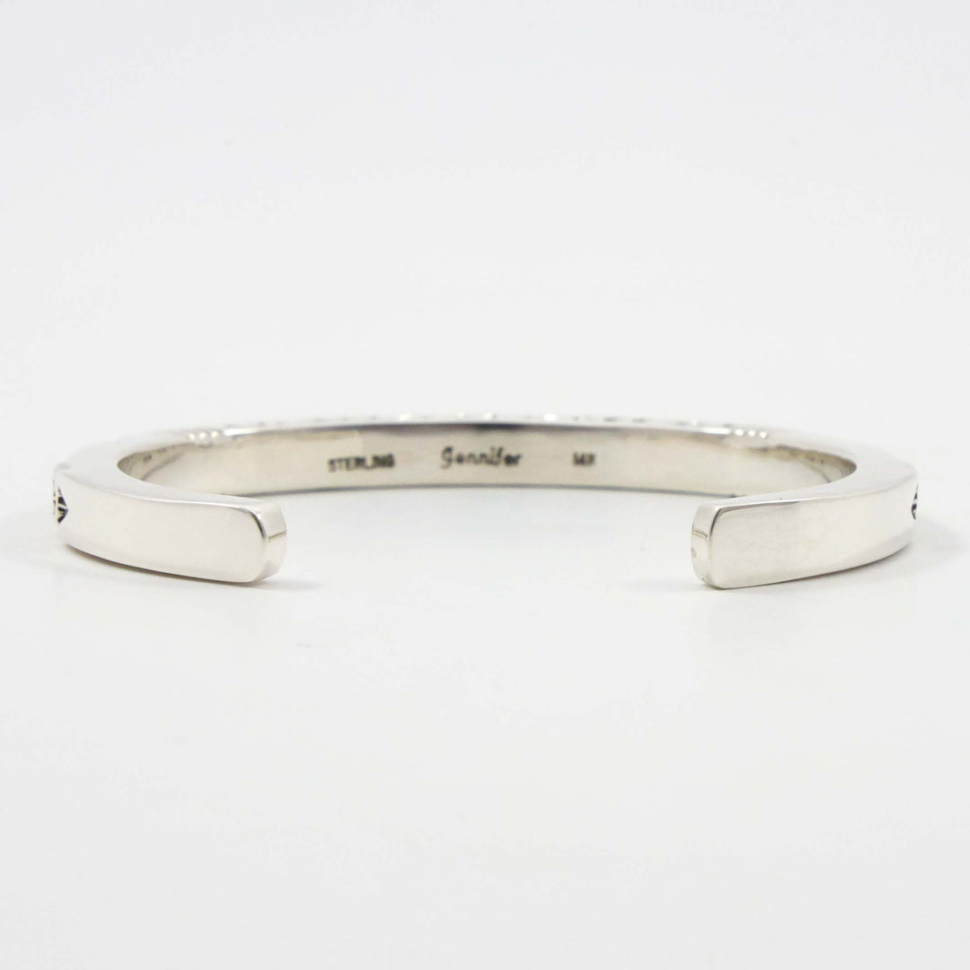 Gold on Silver Cuff