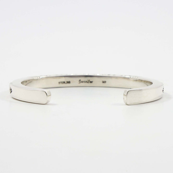 Gold on Silver Cuff