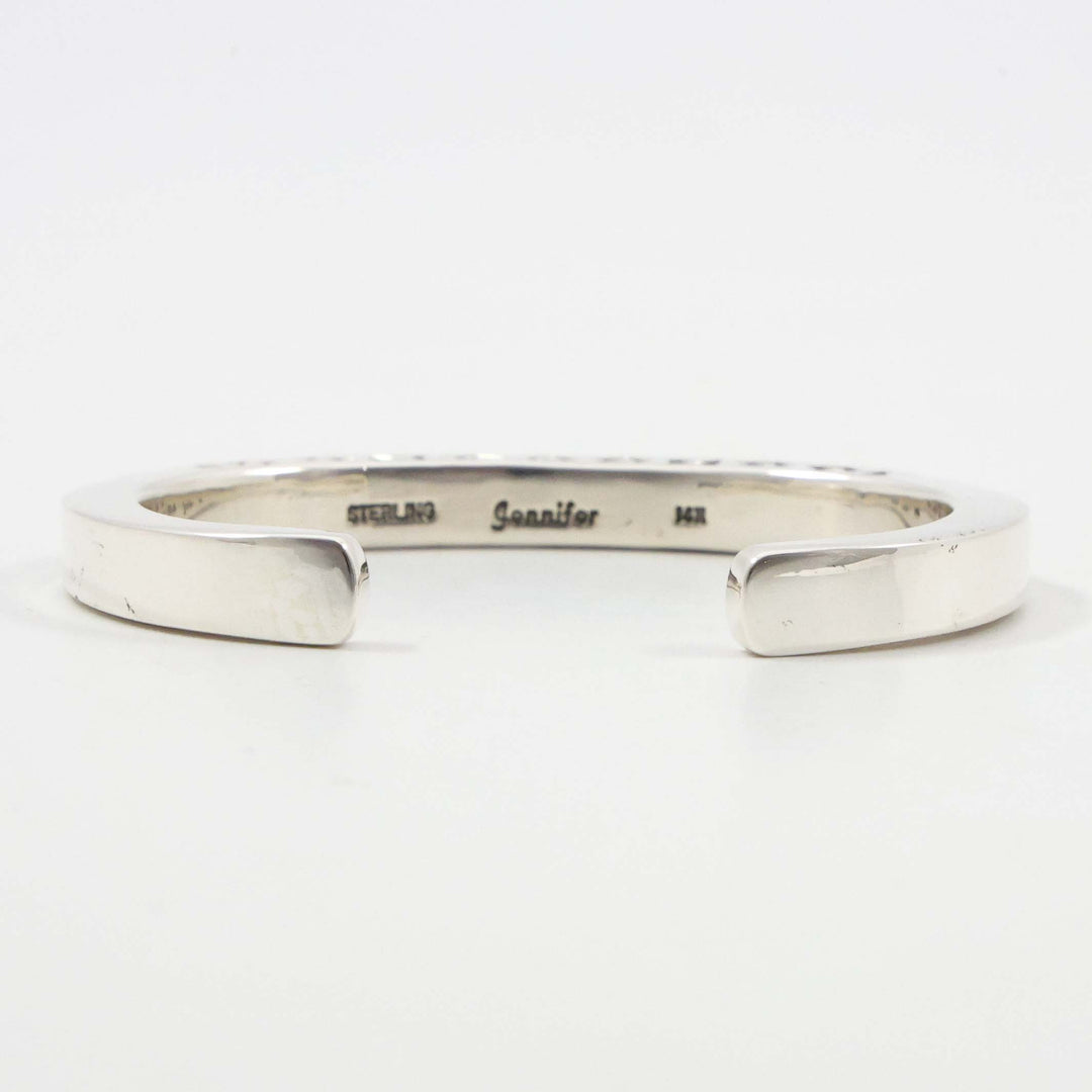 Gold on Silver Cuff