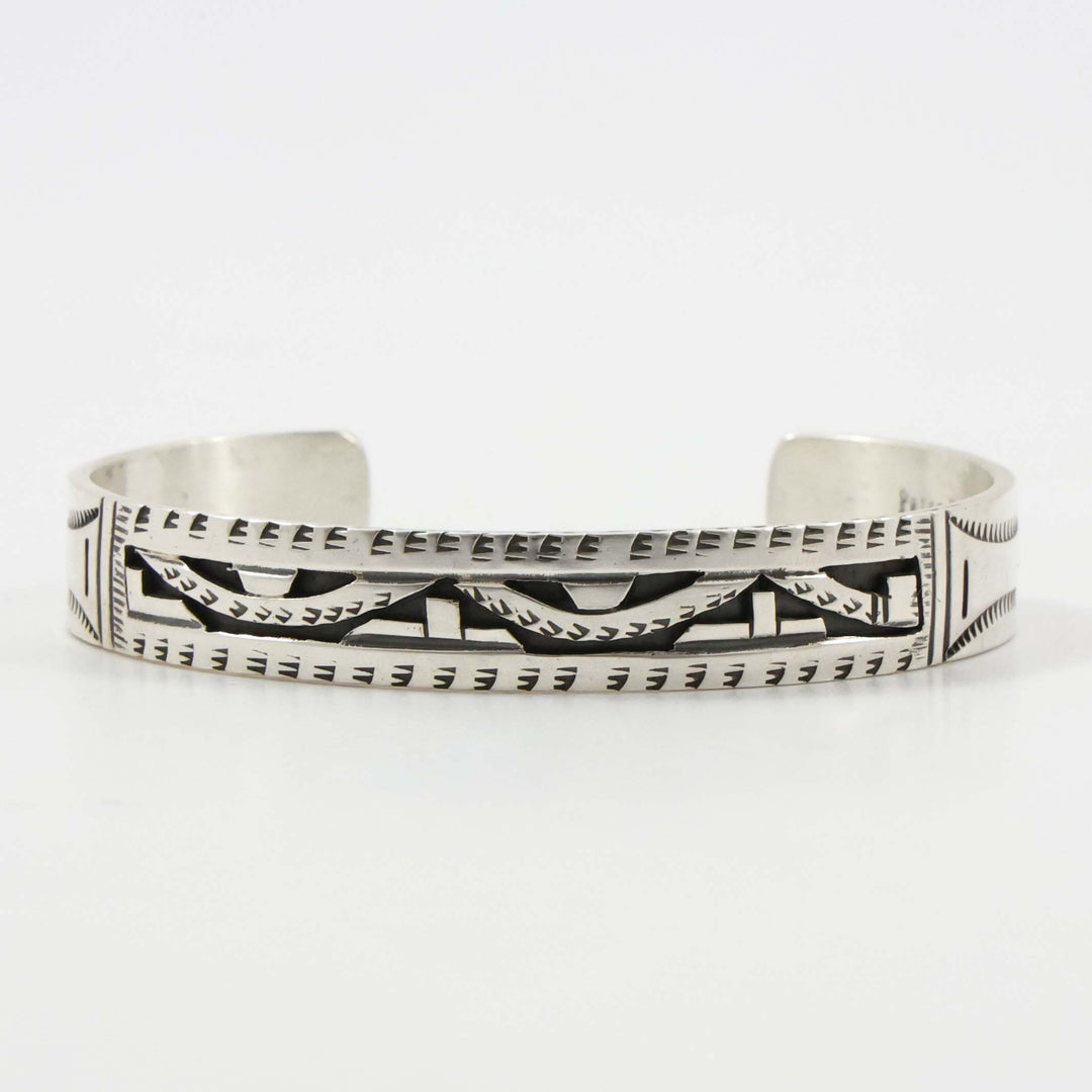 Silver Overlay Cuff