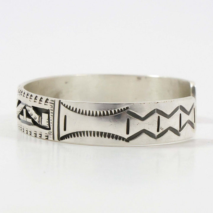 Silver Overlay Cuff