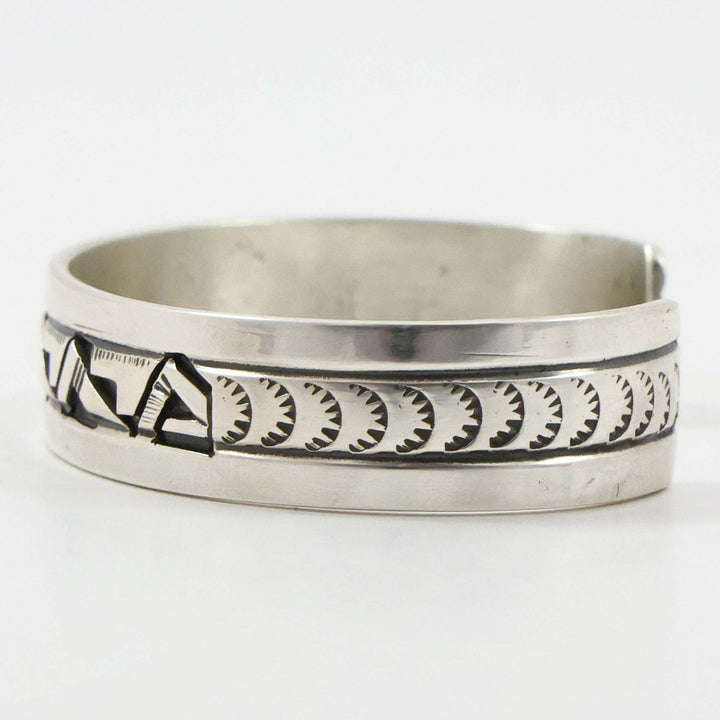 Silver Overlay Cuff