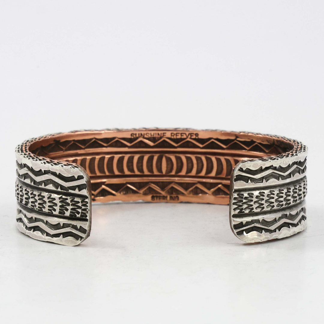 Silver and Copper Cuff