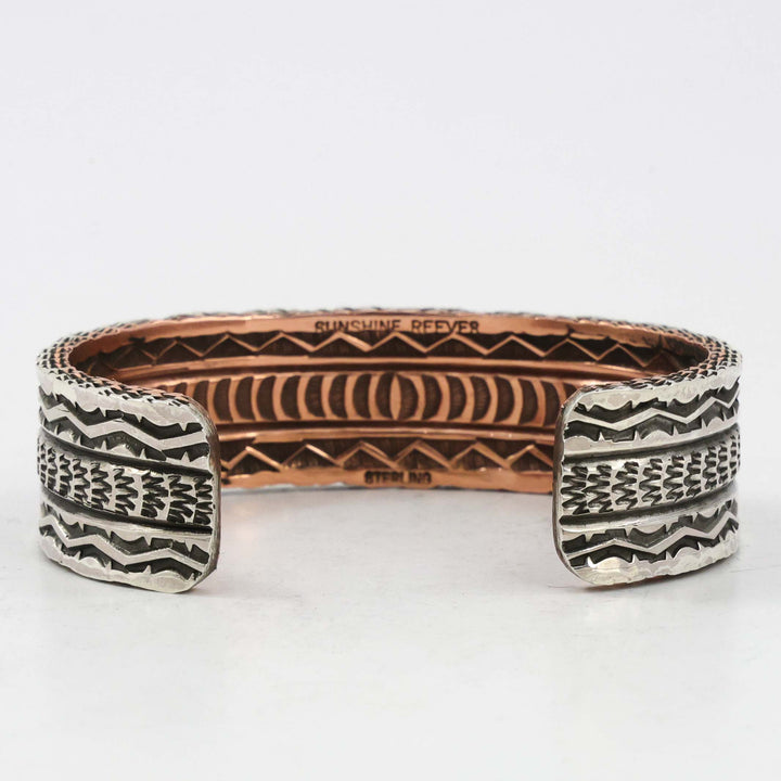 Silver and Copper Cuff