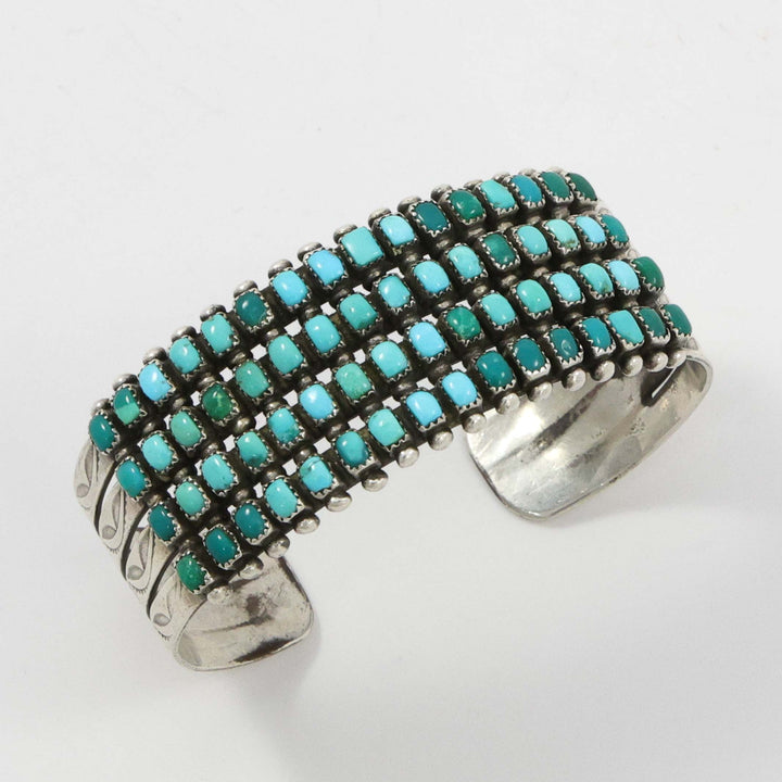 1940s Turquoise Row Cuff