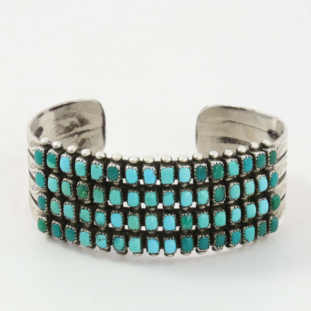 1940s Turquoise Row Cuff